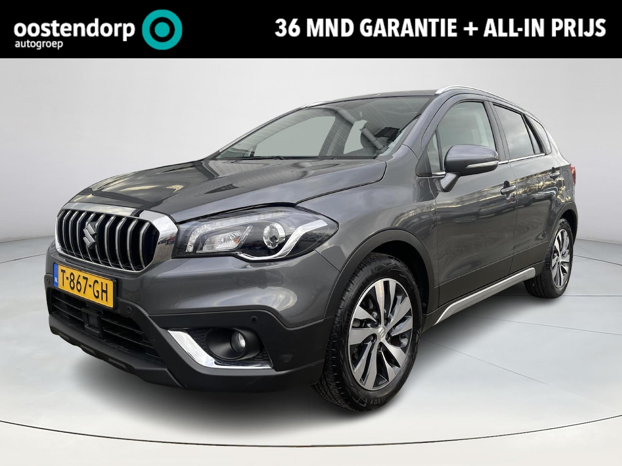 Suzuki SX4 S-Cross - 1.4 Boosterjet AllGrip Stijl Automaat | Lederen bekleding | Navigatiesysteem | All Gripp | - AutoWereld.nl