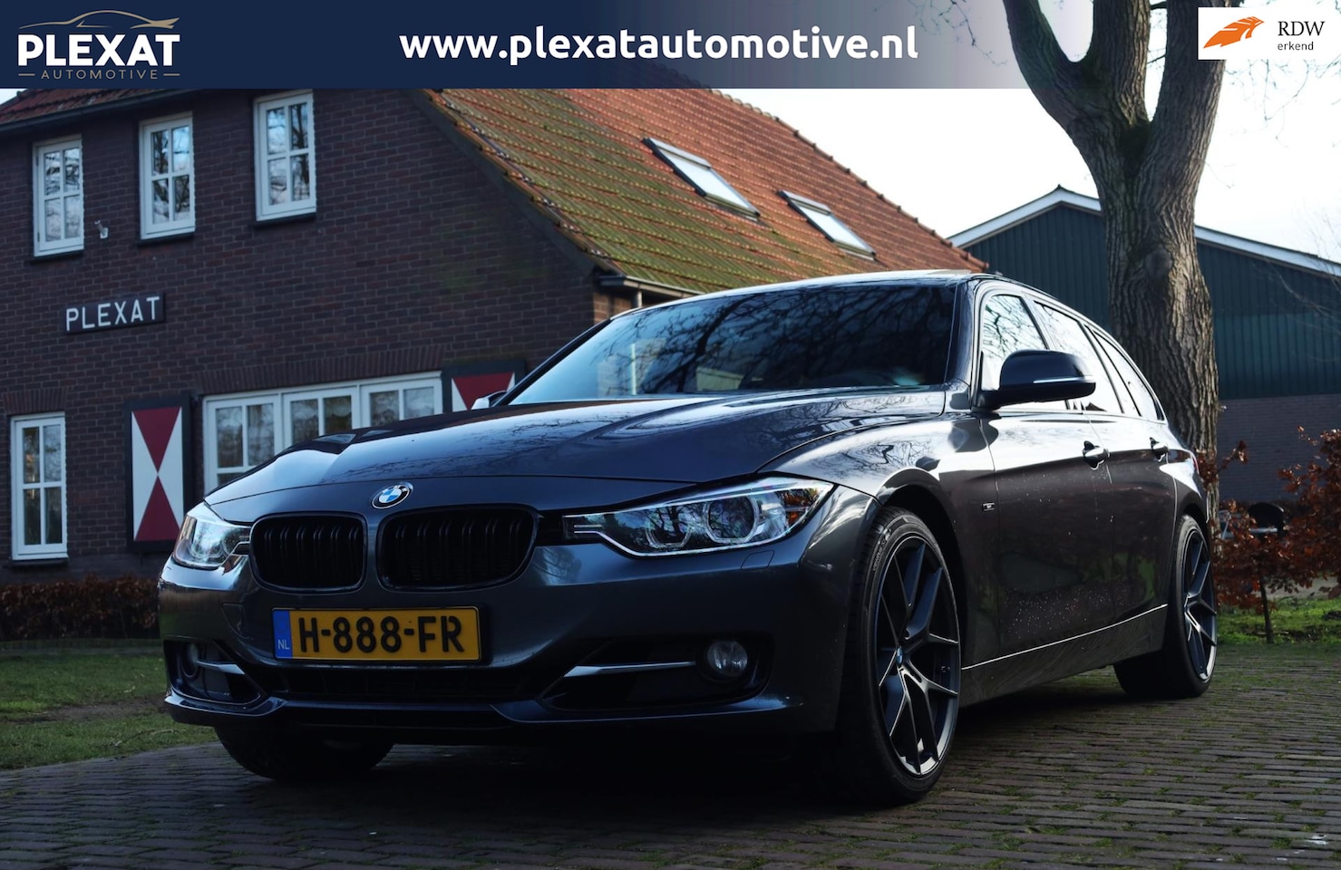 BMW 3-serie Touring - 328i High Executive Aut. | Panorama | Sportstoelen | Xenon | Stoelverwarming | 19 Inch | N - AutoWereld.nl