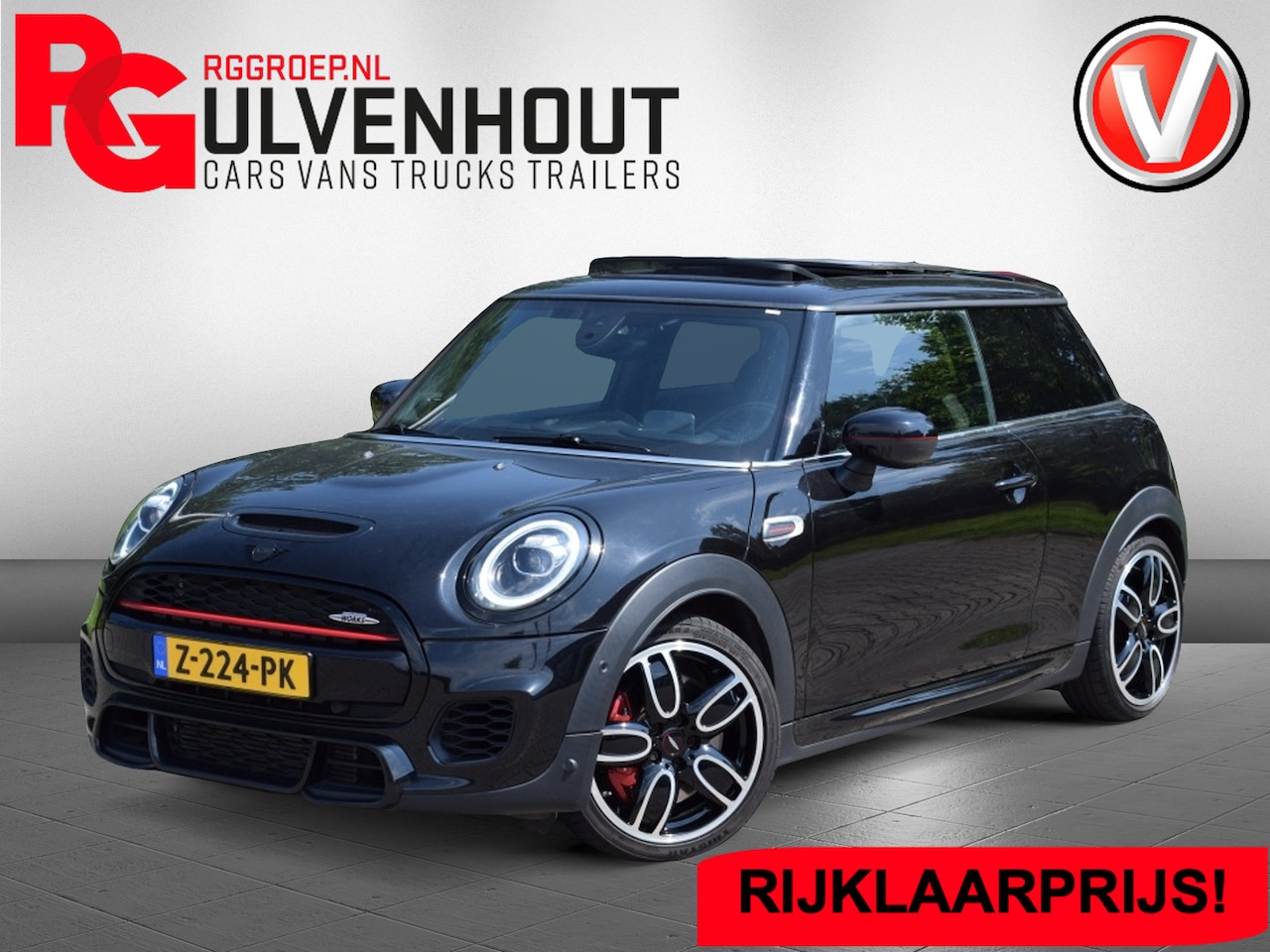 MINI John Cooper Works - Mini 2.0 231PK | PANO | HUD | H&K | BOMVOL! - AutoWereld.nl