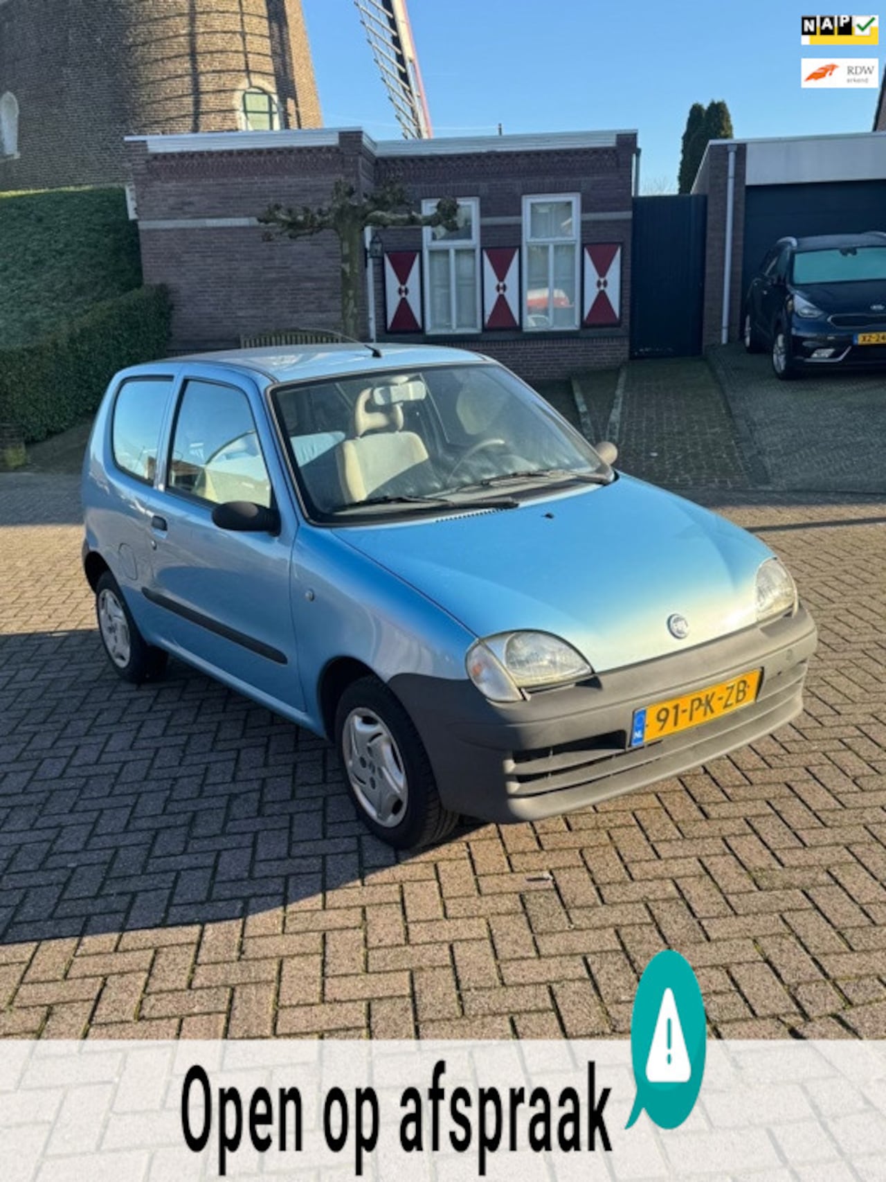 Fiat Seicento - 1.1 Active Plus 1.1 Active Plus - AutoWereld.nl