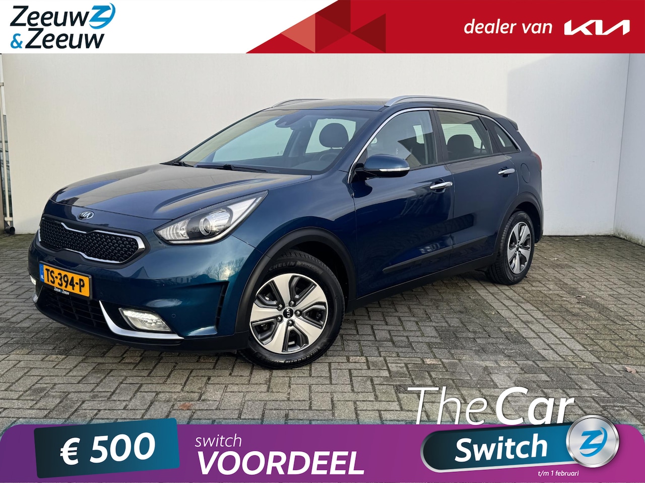 Kia Niro - 1.6 GDi Hybrid DynamicLine | CAMERA | NAVI | CRUISE CONTROL | - AutoWereld.nl