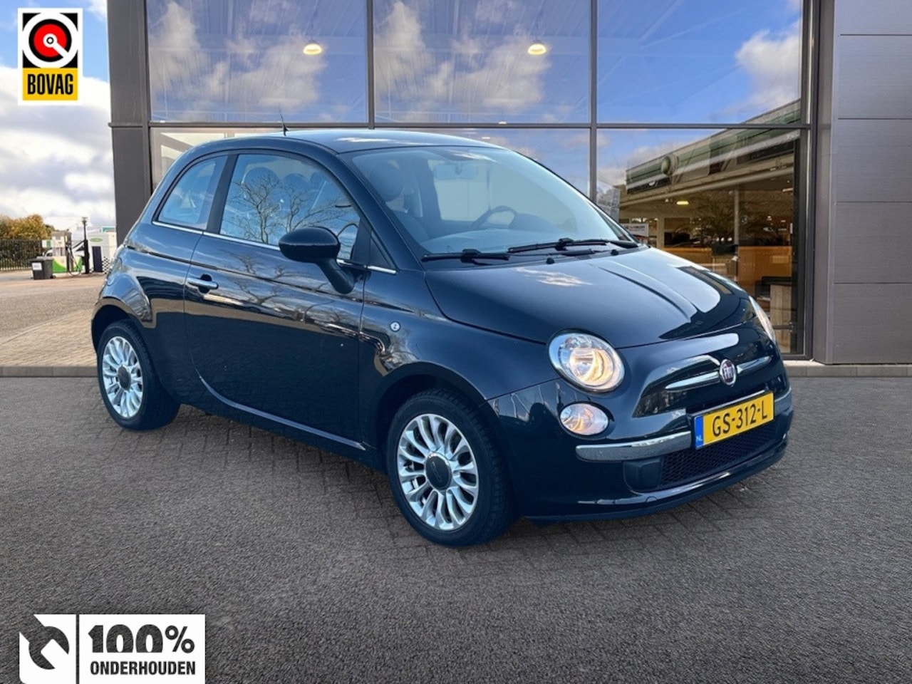 Fiat 500 - 0.9 TwinAir Easy | NL-auto | Lage KM-stand | Cruise Controle | H - AutoWereld.nl