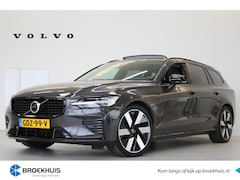 Volvo V60 - T8 455PK AWD Ultra Dark | Trekhaak | Panoramadak | HUD | Adapt LED | 19'' | HK Audio | Pow