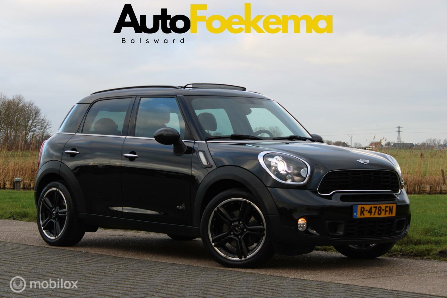 MINI Countryman - 1.6 Cooper S ALL4 Chili LEDER PANODAK AUTOMAAT - AutoWereld.nl