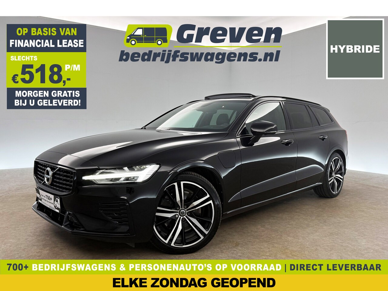 Volvo V60 - 2.0 T8 392PK Recharge AWD R-Design | Hybride | Pano | Harman/Kardon | 19"LMV Trekhaak 360C - AutoWereld.nl