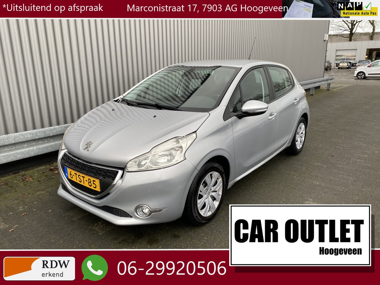 Peugeot 208 - 1.2 VTi Envy 44Dkm.NAP! 5-Drs, Clima, Navi, Bluetooth, CC, PDC, – Inruil Mogelijk – - AutoWereld.nl