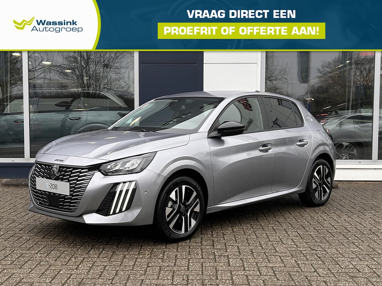 Peugeot e-208 - EV 51kWh 156pk Allure | Airco | Cruise control | 360 Camera | Apple carplay | Navigatie | - AutoWereld.nl