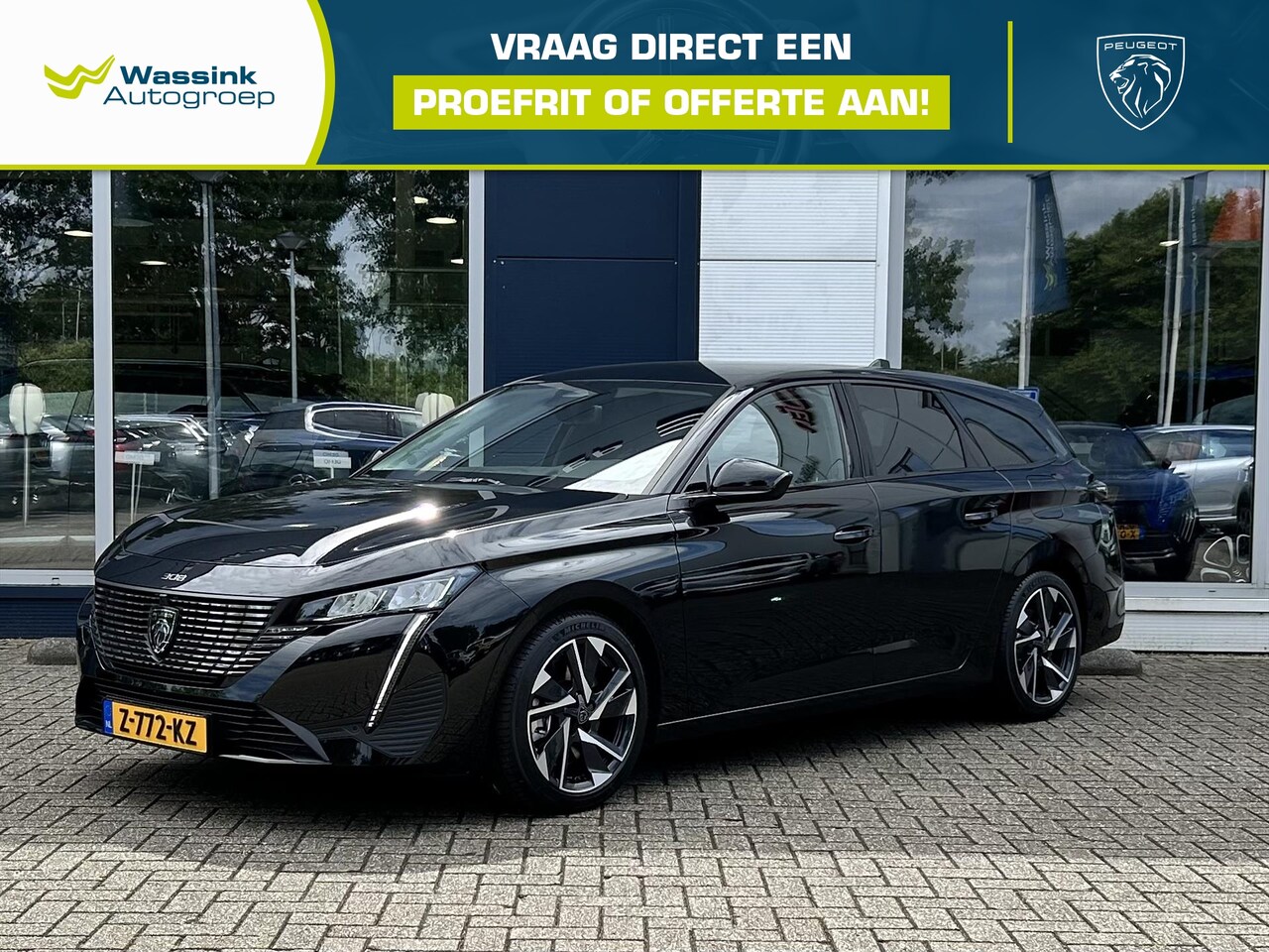 Peugeot 308 SW - 1.6 HYbrid PHEV 180pk e-EAT8 Allure | Navigatie | Cruise controle | Apple Carplay | parkee - AutoWereld.nl