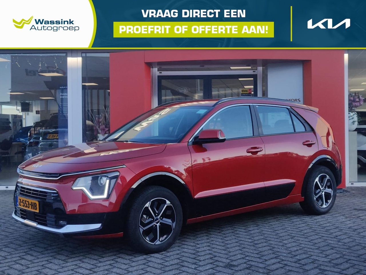 Kia Niro - 1.6 GDi Hybrid 141pk DCT6 DynamicLine | Climatronic | Navigatie | Parkeer camera | - AutoWereld.nl