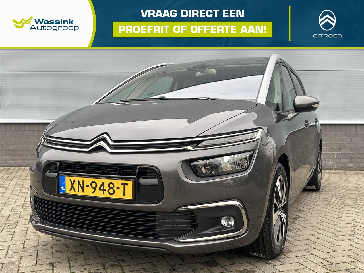 Citroën C4 SpaceTourer - 1.2 PureTech 130pk Business | Automaat | 7-Persoons | Navigatie | Apple Carplay - AutoWereld.nl