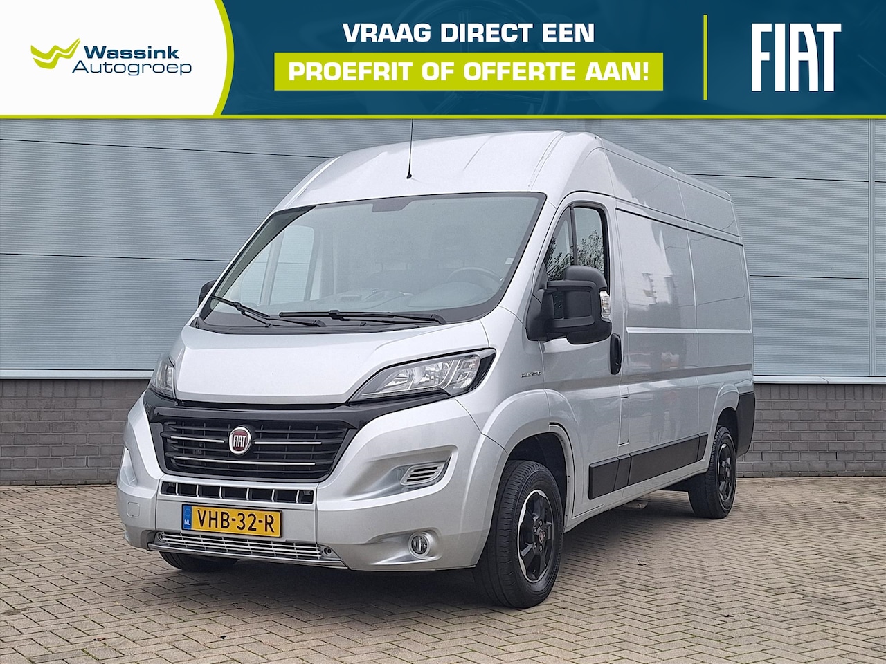 Fiat Ducato - GB 3.0T 2.3 MJ 120pk L2H2 | Climate Control | Cruise Control | Trekhaak | Achteruitrijcame - AutoWereld.nl