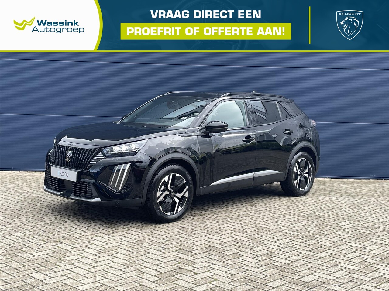 Peugeot e-2008 - EV 54kWh 156pk GT | Navigatie | Alcantara | Panoramisch schuifdak | Parkeercamera | Parkee - AutoWereld.nl