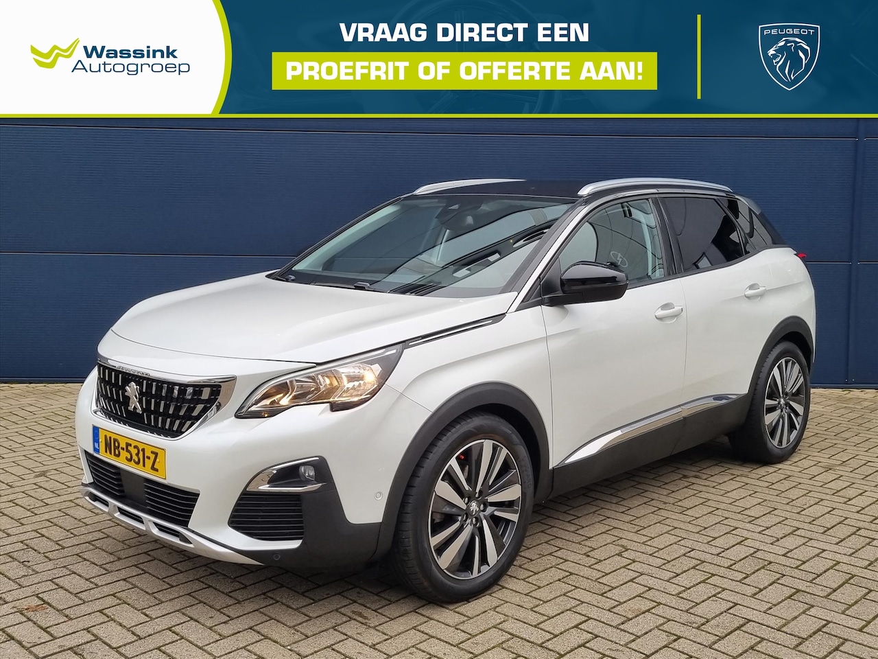 Peugeot 3008 - 1.2 Allure 130PK | Navigatie | Climate control | Trekhaak | Parkeercamera achter | Keyless - AutoWereld.nl