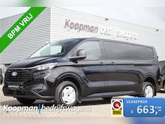 Ford Transit Custom - 300 2.0TDCI 136pk L2H1 Trend | Stoel + Stuurverwarming | L+R Zijdeur | LED | Sync 4 13" |