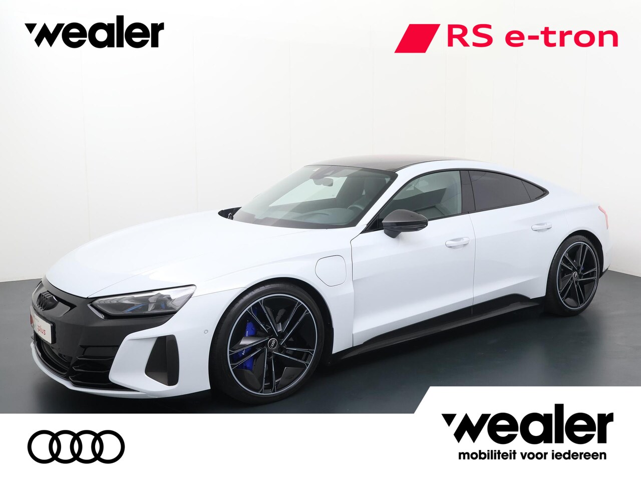 Audi e-tron GT - RS 93 kWh | 600 PK | Panorama Dak | Lederen bekleding  | Keramische Remschijven | - AutoWereld.nl