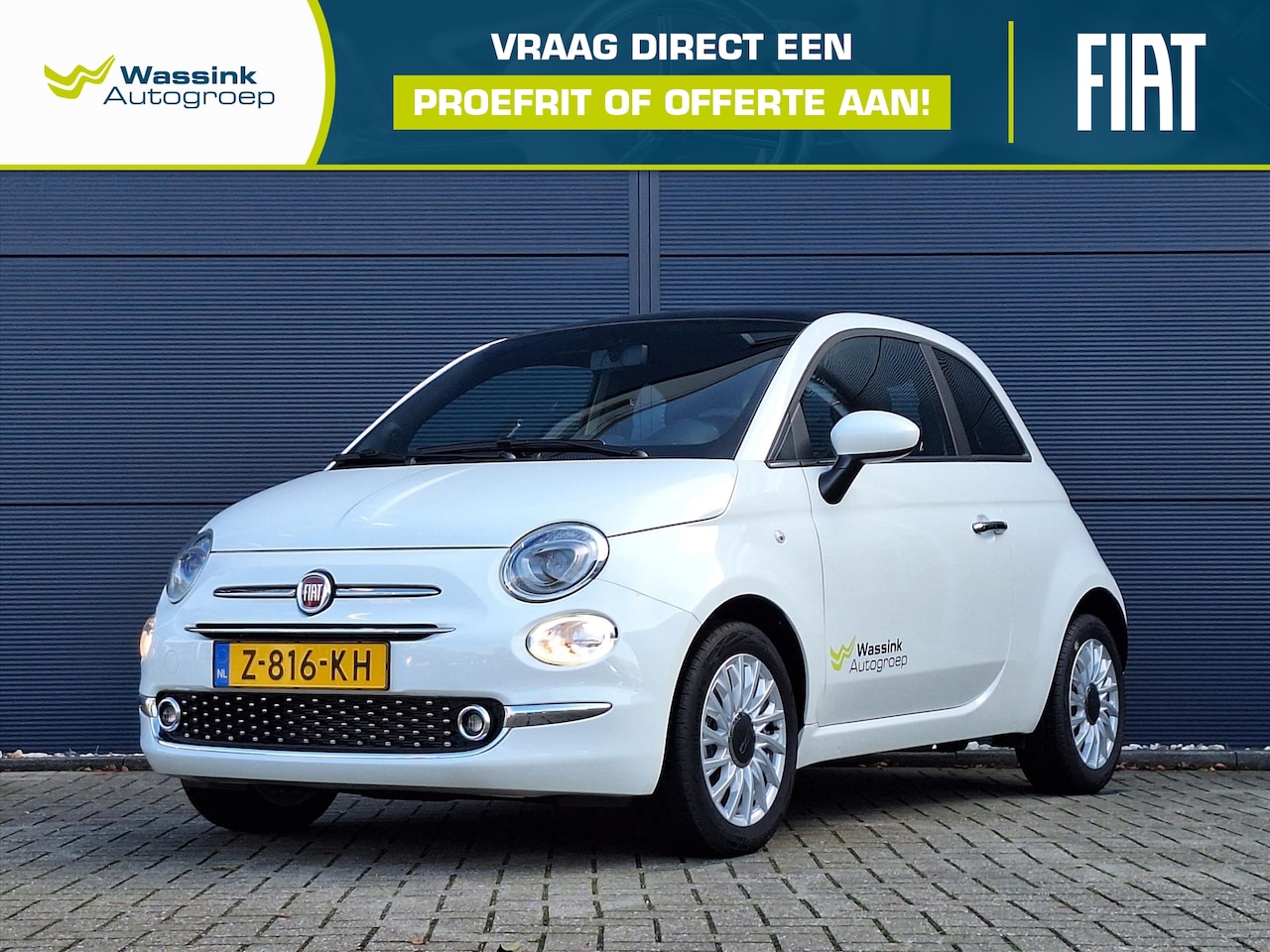 Fiat 500 - 1.0 Hybrid 70pk Dolcevita Finale | Apple CarPlay / Android Auto | Cruise Control | Parkeer - AutoWereld.nl