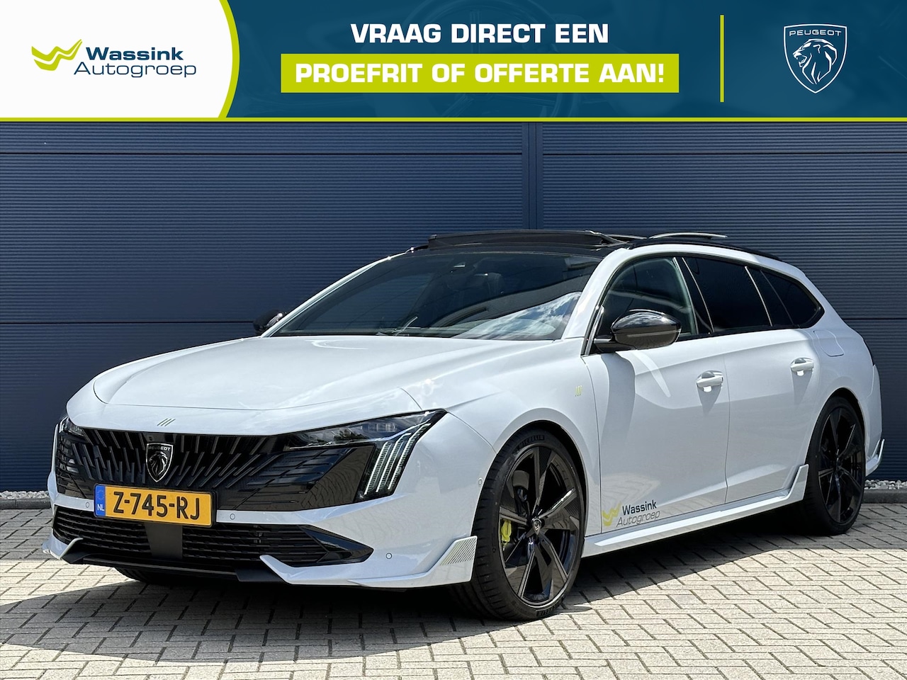 Peugeot 508 SW - 1.6 HYbrid 360pk e-EAT8 PSE Full Options | Schuifdak | Focal | AWD | Matrix-led | Navigati - AutoWereld.nl