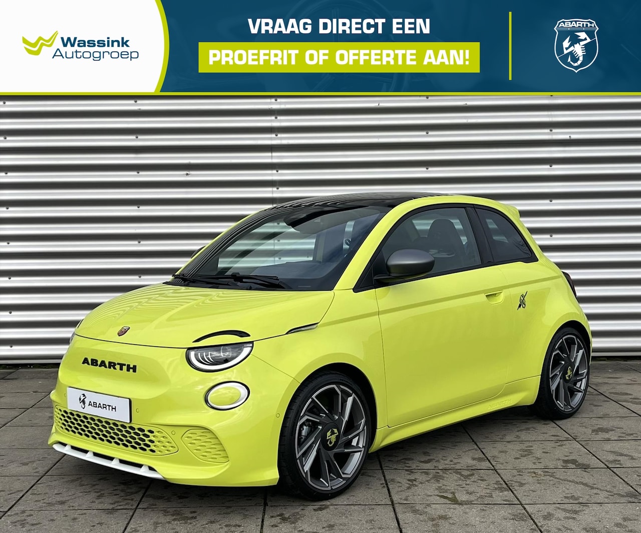 Abarth 500 - 42 kWh 155pk Scorpionissima | Navigatie | 18'' LM Velgen | Climate Control - AutoWereld.nl