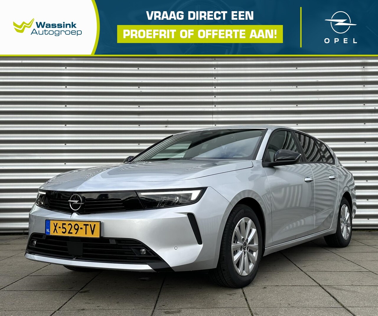 Opel Astra Sports Tourer - 1.2 Turbo 110pk Edition | Navigatie | Climate Control | Cruise Control - AutoWereld.nl