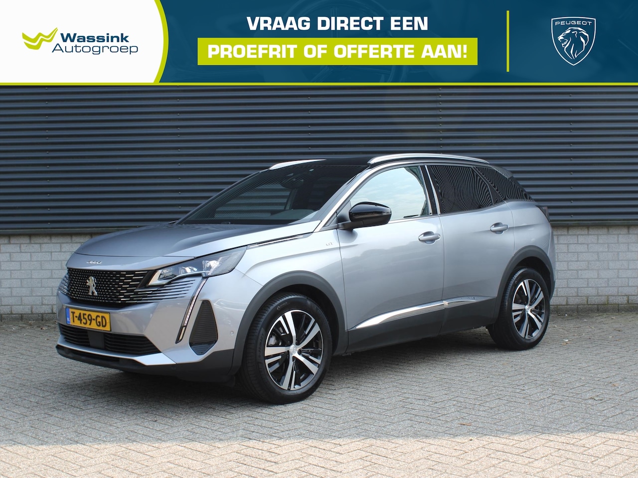 Peugeot 3008 - 1.2 PureTech 130pk S&S EAT8 GT | Adaptive Cruise Control | Camera | Navigatie | Digitale D - AutoWereld.nl