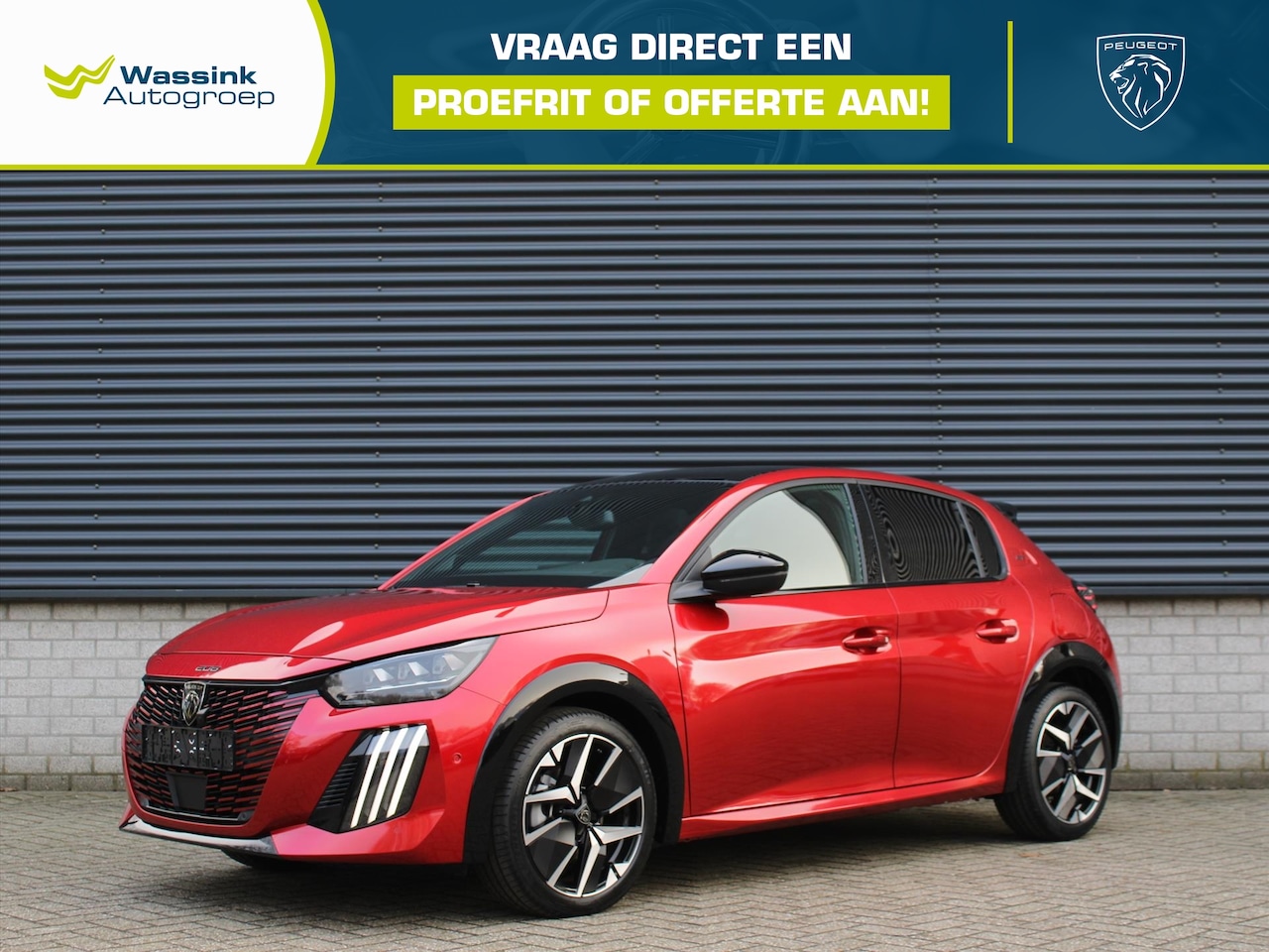 Peugeot 208 - 1.2 Hybrid 136 e-DCS6 GT | Panoramadak | Apple Carplay / Android Auto | Cruise Control | A - AutoWereld.nl