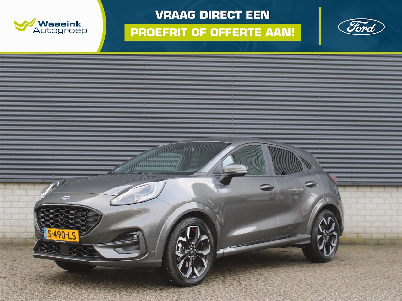 Ford Puma - Hybrid 125pk ST-Line X | Automaat | 18'' Velgen | Navigatie | B&O Audio | - AutoWereld.nl