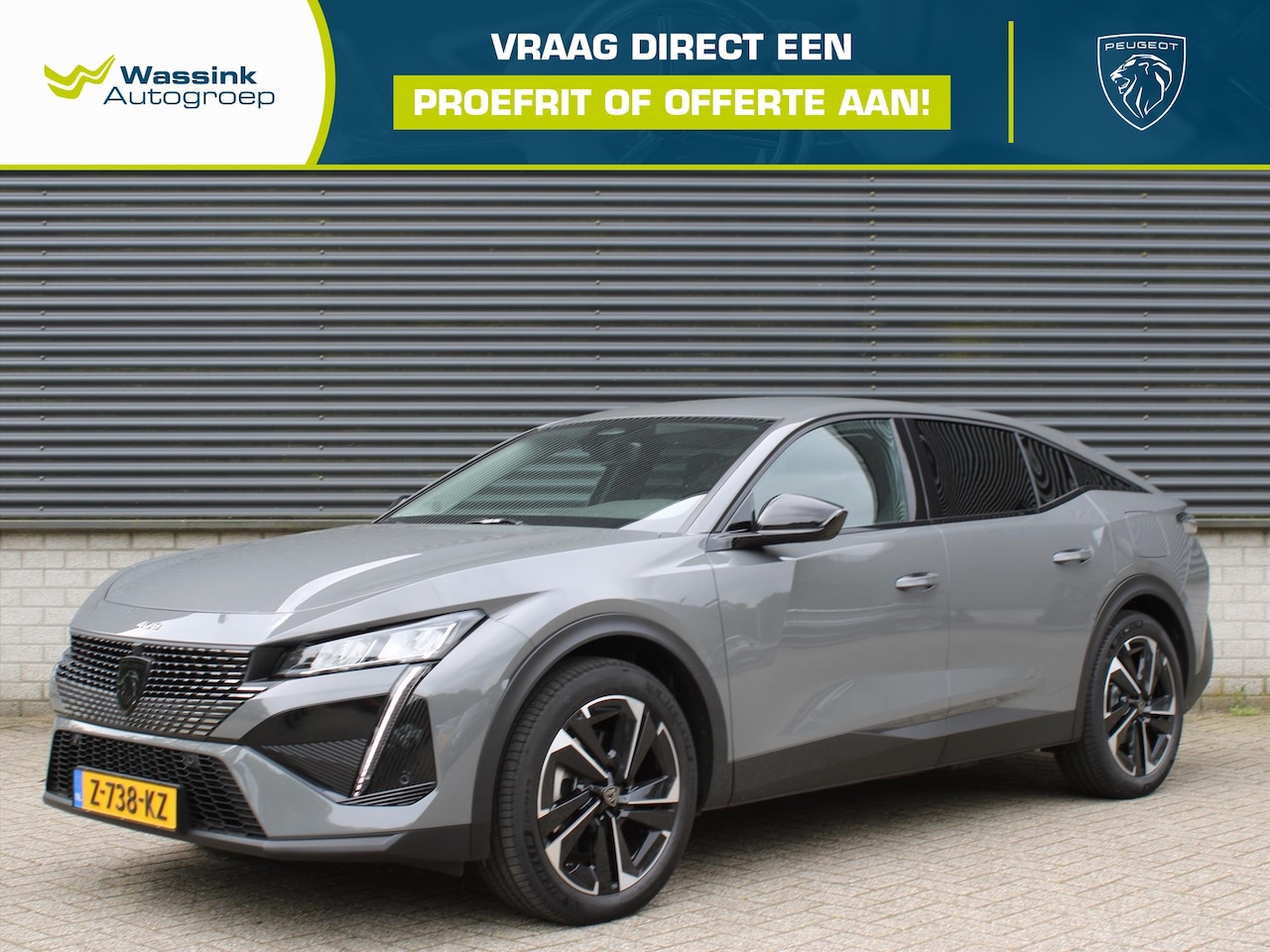 Peugeot 408 - 180 PK PHEV Automaat ALLURE | 19 Inch Lichtmetalen Velgen I Apple Carplay & Android Auto | - AutoWereld.nl