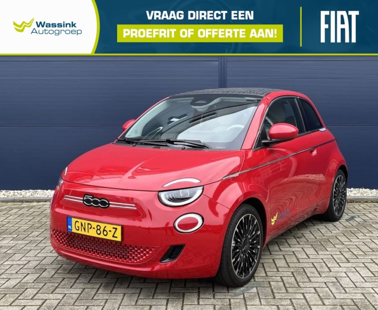 Fiat 500 C - CABRIO 42kWh 118pk Aut La Prima | Navigatie | Climate control | Camera - AutoWereld.nl