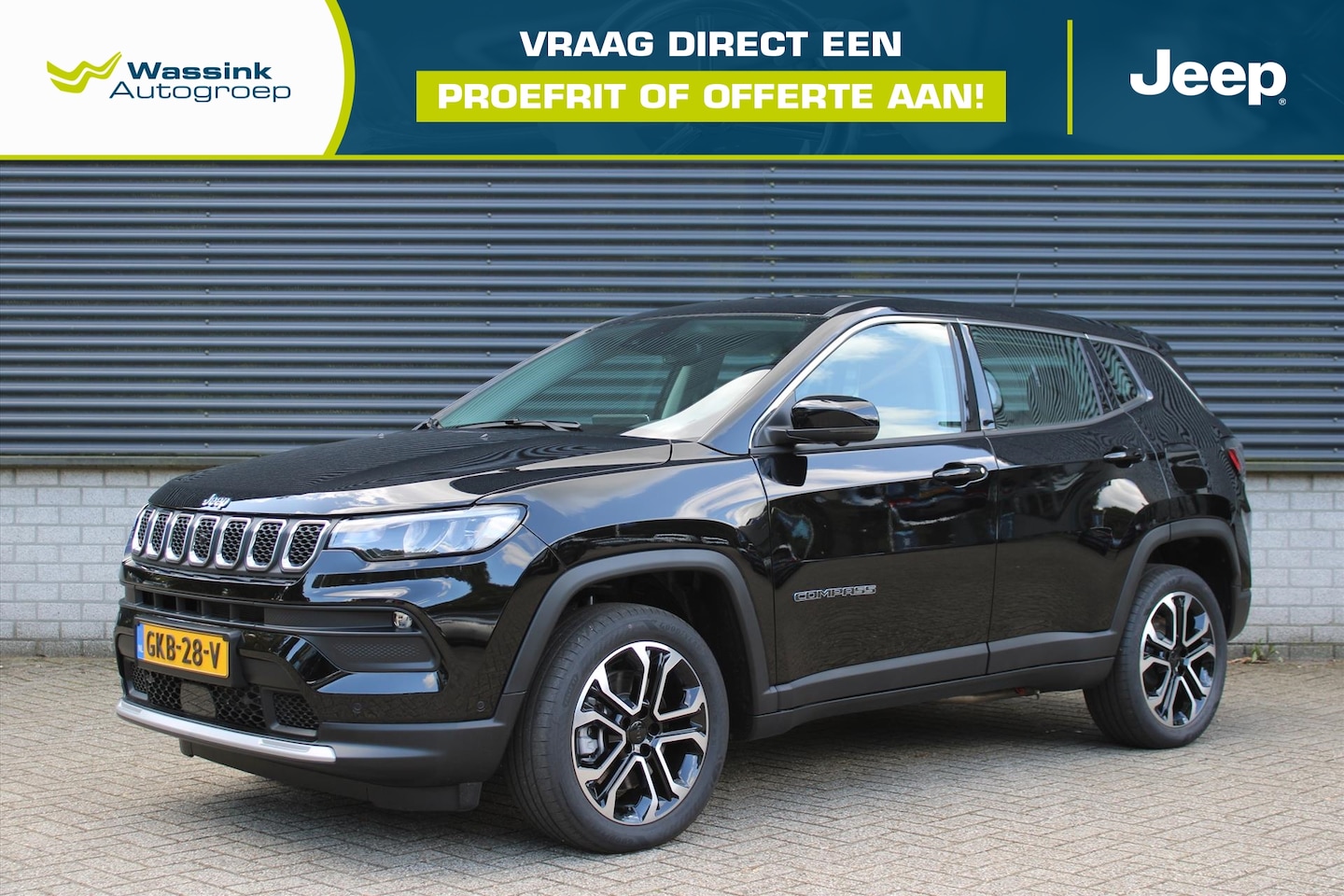 Jeep Compass - 1.3T 4XE 190pk Altitude Plug-In Hybride | 360 Camera | Winter Pakket | Voorraad! - AutoWereld.nl