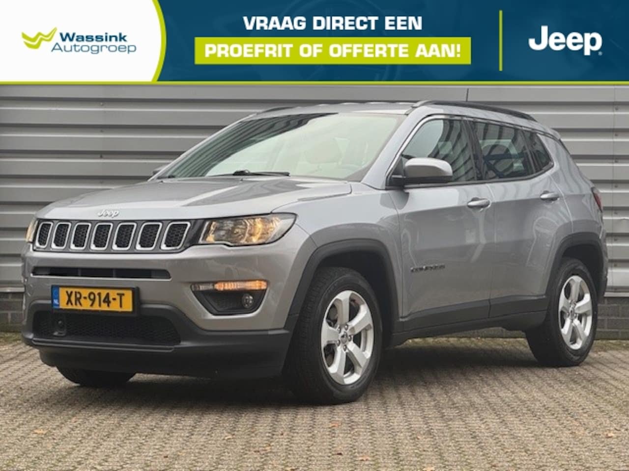 Jeep Compass - 1.4 MultiAir 140pk Longitude | Navigatie | Camera | Climate Control | 17'' Lichtmetalen ve - AutoWereld.nl