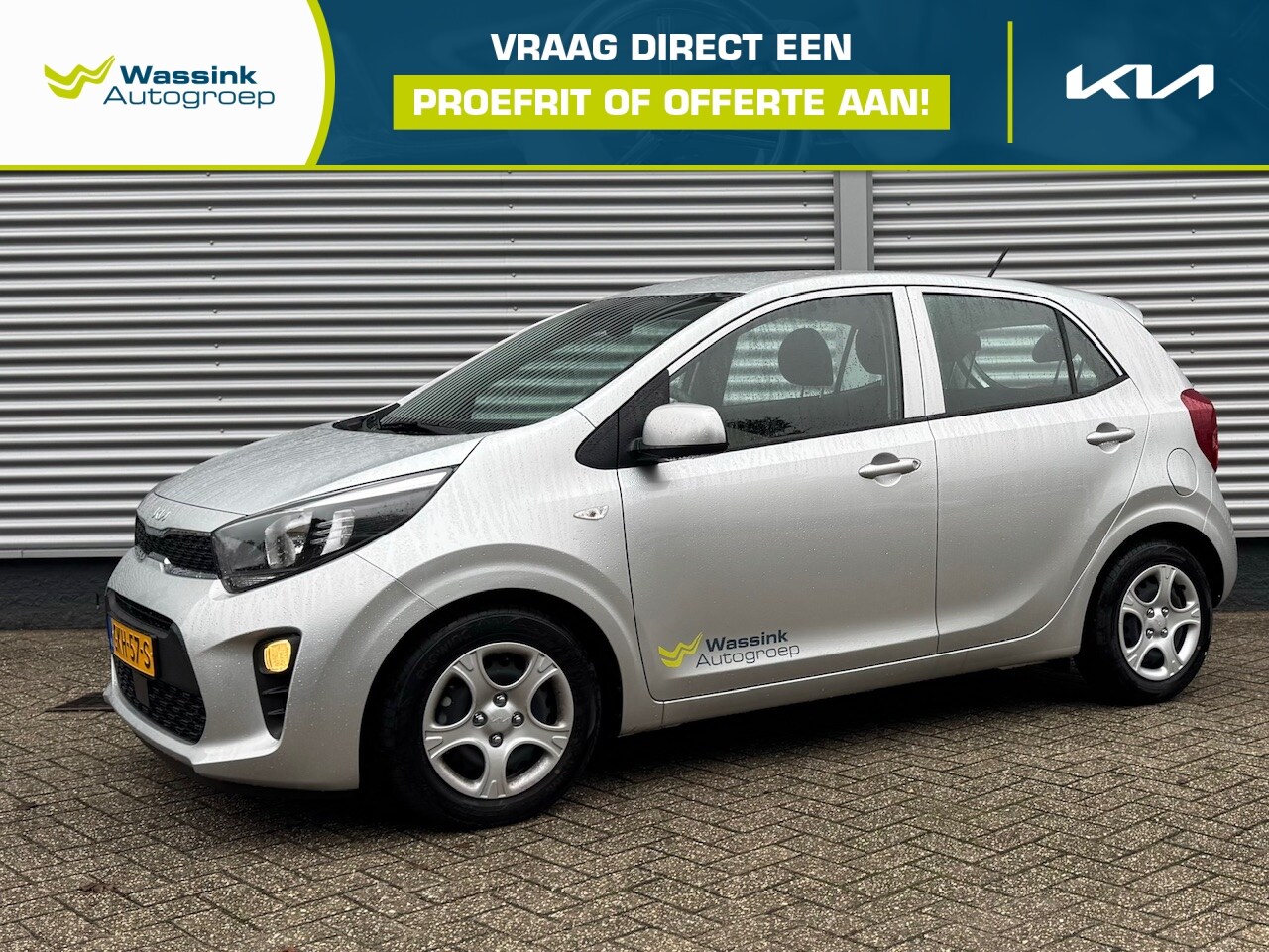 Kia Picanto - 1.0 DPi 67pk 4-zits ComfortLine | Bluetooth | Cruise Control | Airco | - AutoWereld.nl