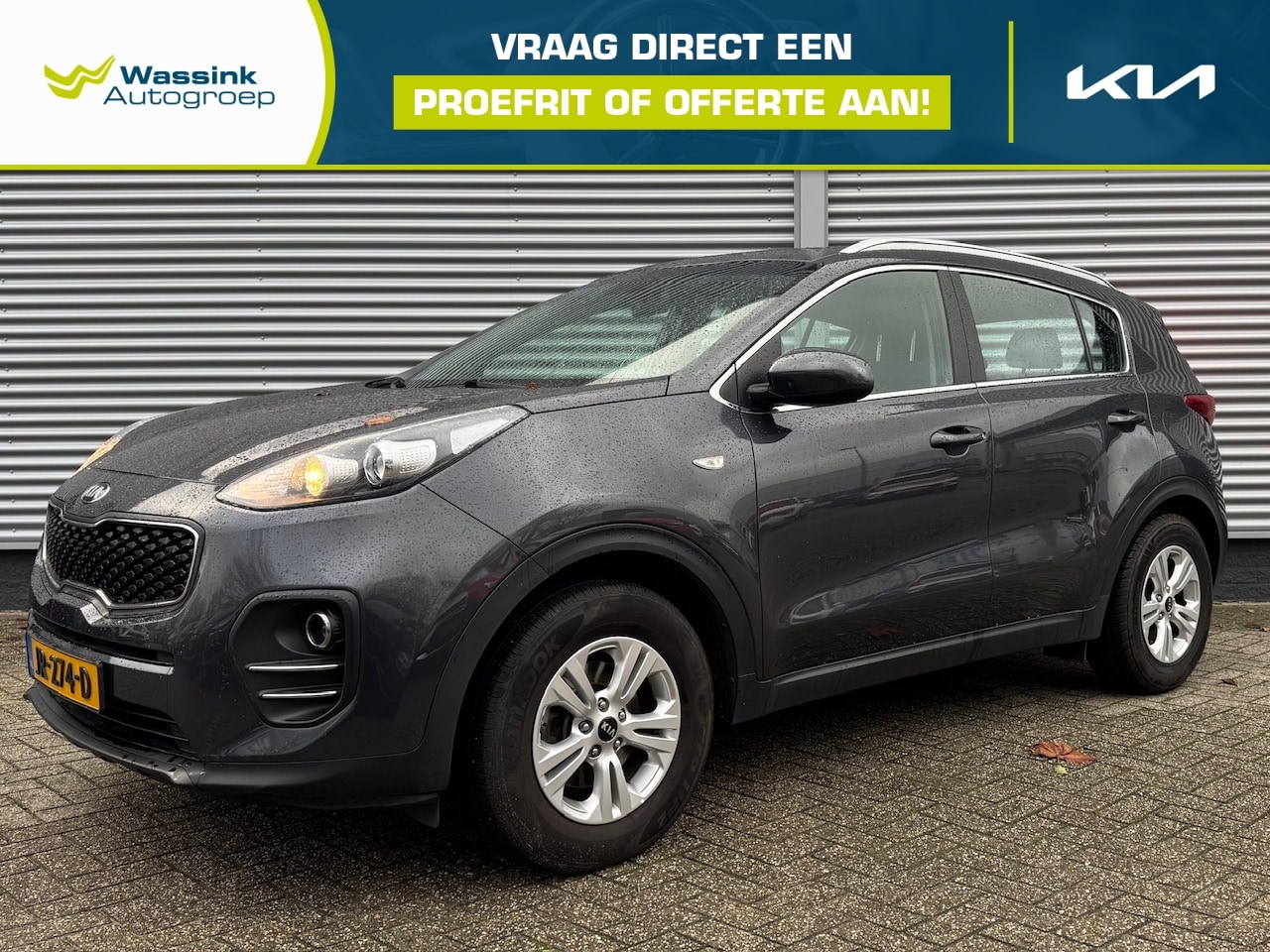 Kia Sportage - 1.6 GDi 132pk ComfortLine | Trekhaak | Navigatie | Lichtmetalen Velgen | Airco | - AutoWereld.nl