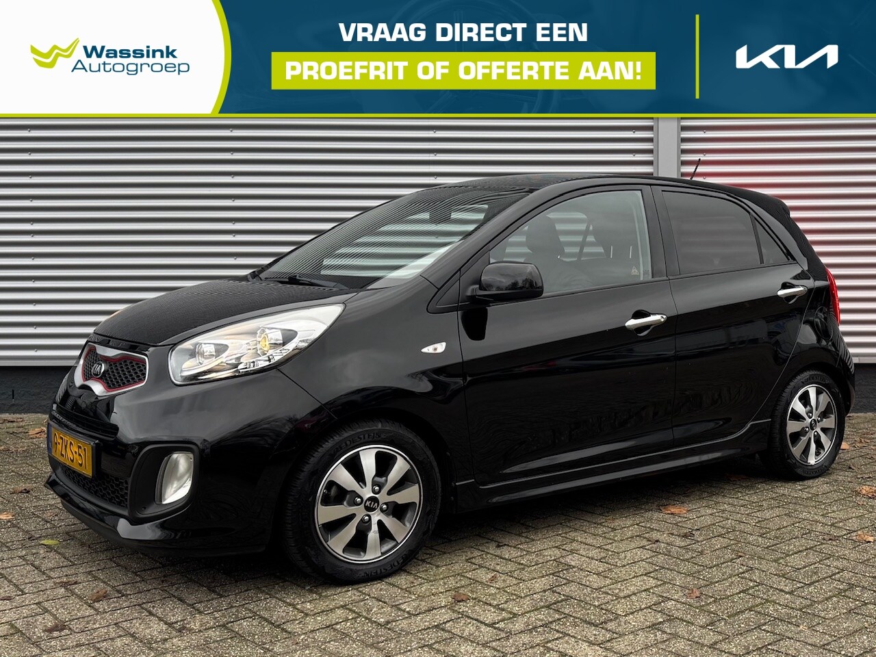 Kia Picanto - 1.0 CVVT 5-DRS X-Treme | Climate Control | Bluetooth | Leer | - AutoWereld.nl