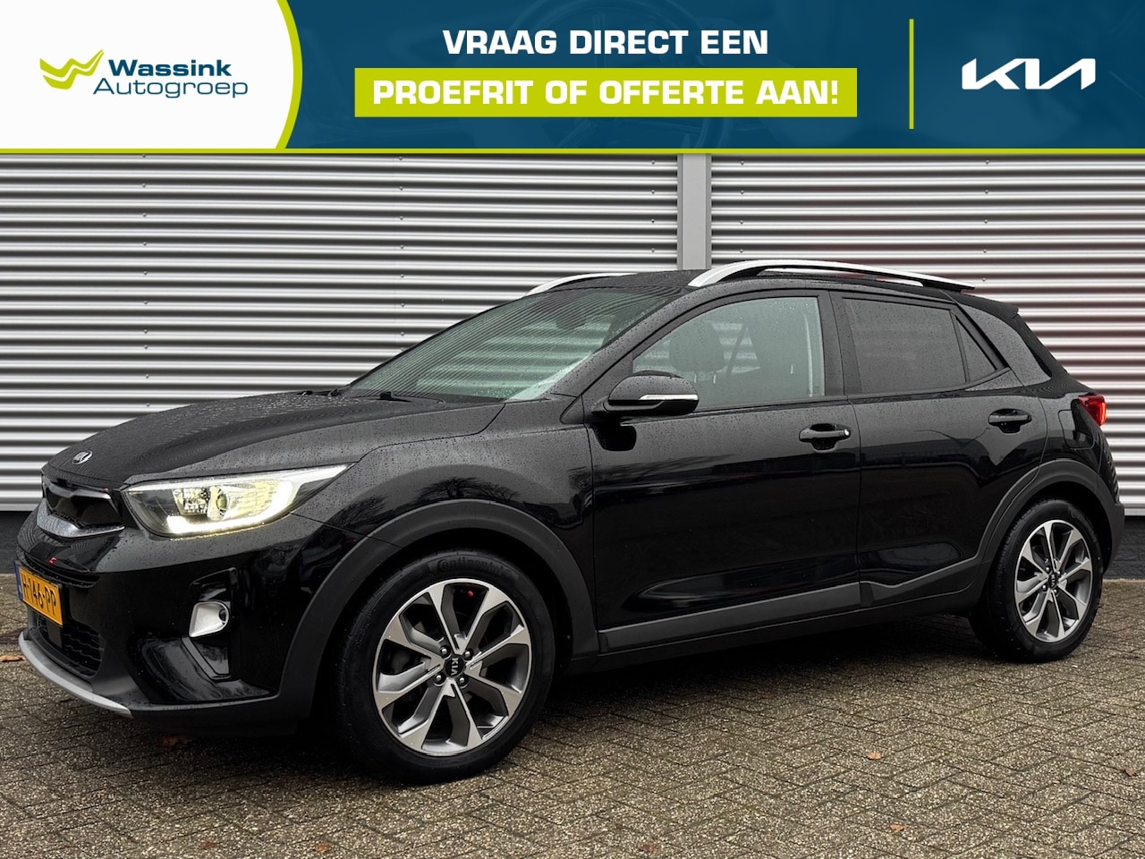 Kia Stonic - 1.0 T-GDi 100pk DynamicPlusLine | Navigatie | Climate Control | Cruise Control | Lichtmeta - AutoWereld.nl