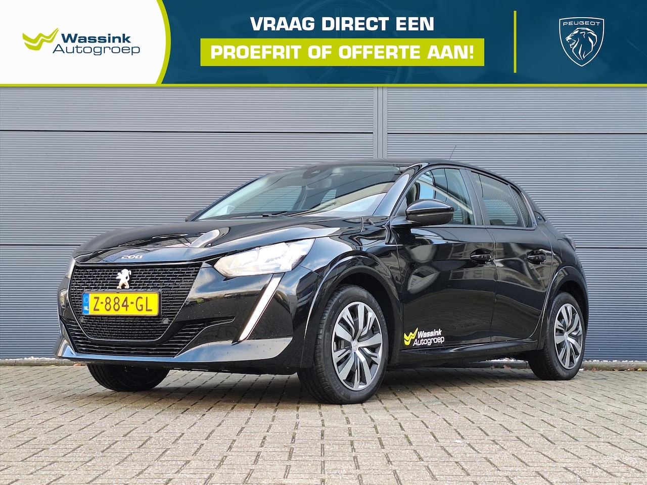 Peugeot e-208 - EV 50kWh 136pk Active | Carplay | Climate control | Stoelverwarming | Cruise control - AutoWereld.nl