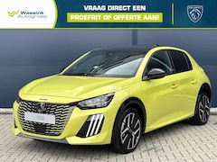 Peugeot e-208 - EV 51kWh 156pk GT | 409km range | Adaptive cruise | Navigatie | 360 camera | Voorraad | Sn