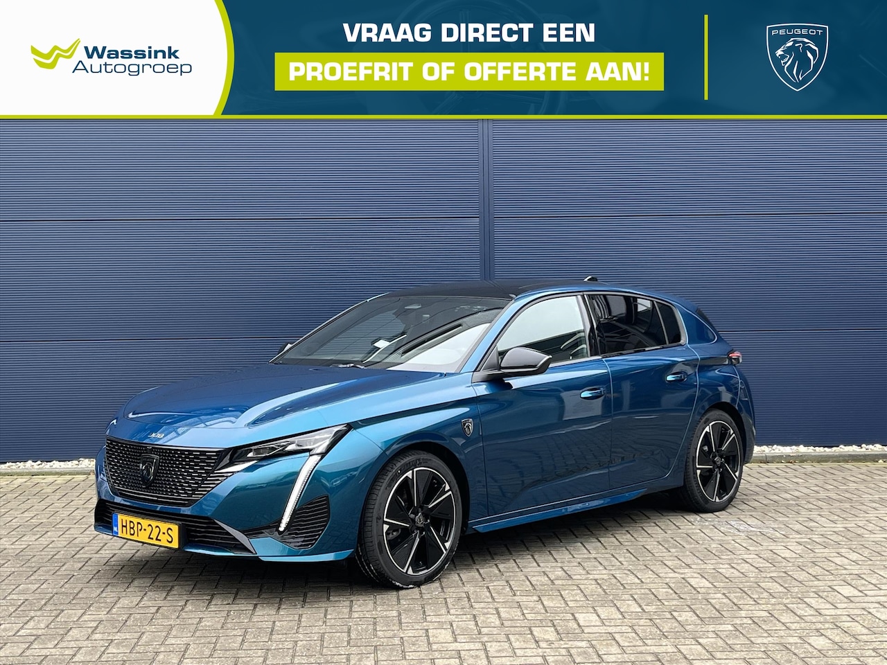 Peugeot E-308 - EV 54kWh 156pk GT | Navigatie | Matrix-LED | Schuifdak | Draadloze lader | Alcantara - AutoWereld.nl