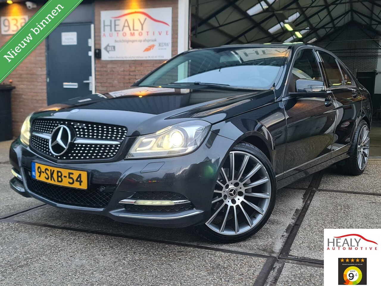 Mercedes-Benz C-klasse - 180 Ambition Avantgarde Ed.C|Automaat|Leer - AutoWereld.nl