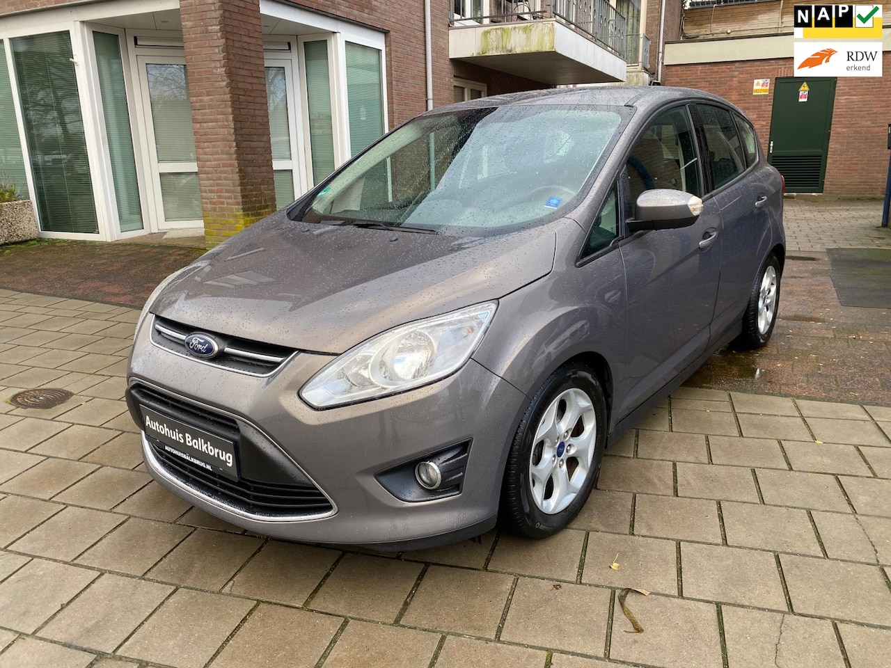 Ford C-Max - 1.0 Titanium Climate C, Elec.Pakket, Lmv, Pdc! 89519 km - AutoWereld.nl