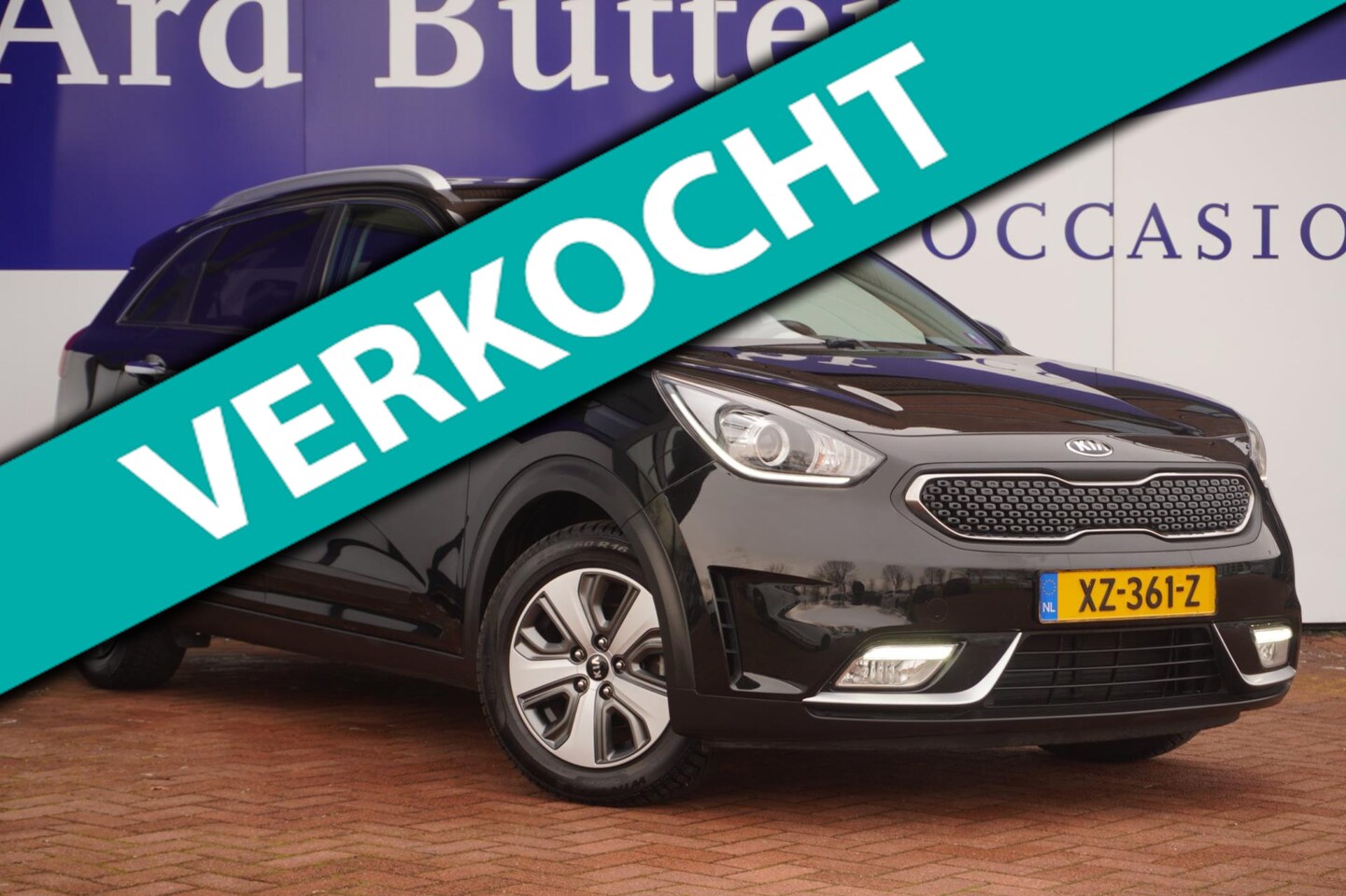 Kia Niro - 1.6 GDi Hybrid DynamicLine navi +leder+ Camera+Privacy-Glass+trekhaak= SUPER PRIJS !! - AutoWereld.nl