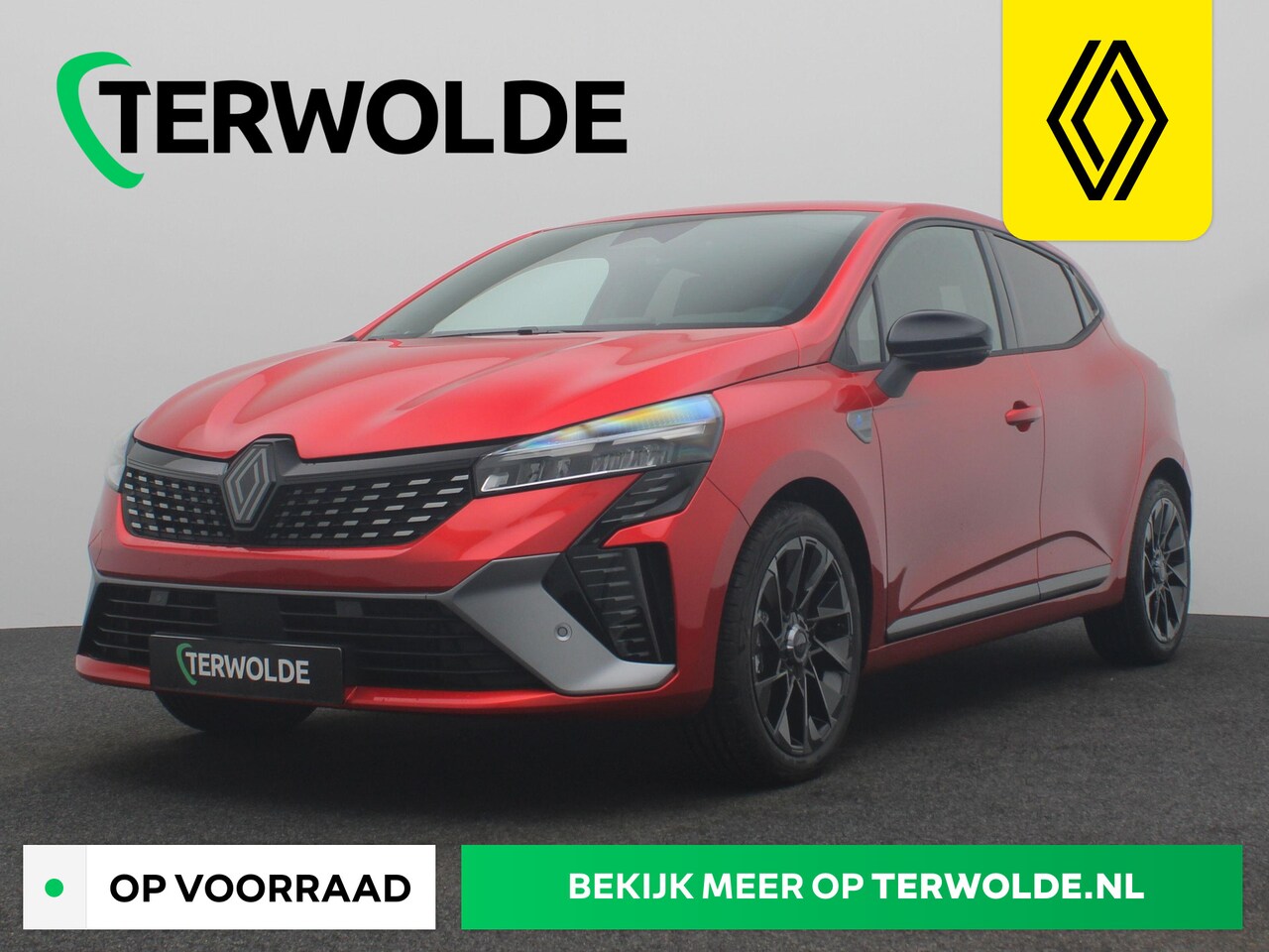 Renault Clio - Hybrid 145 E-TECH esprit Alpine | Achteruitrijcamera | Adaptive Cruise Control | Blind Spo - AutoWereld.nl