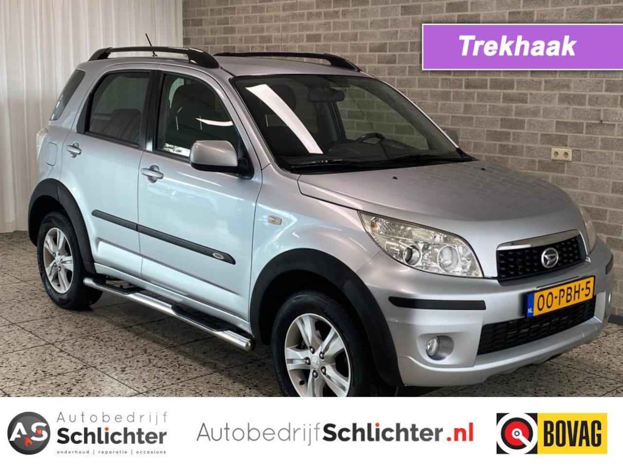 Daihatsu Terios - 1.5 2WD Trophy Trekhaak/ECC/Roofrails/LM-Velgen/EL-Ramen/C.V. - AutoWereld.nl