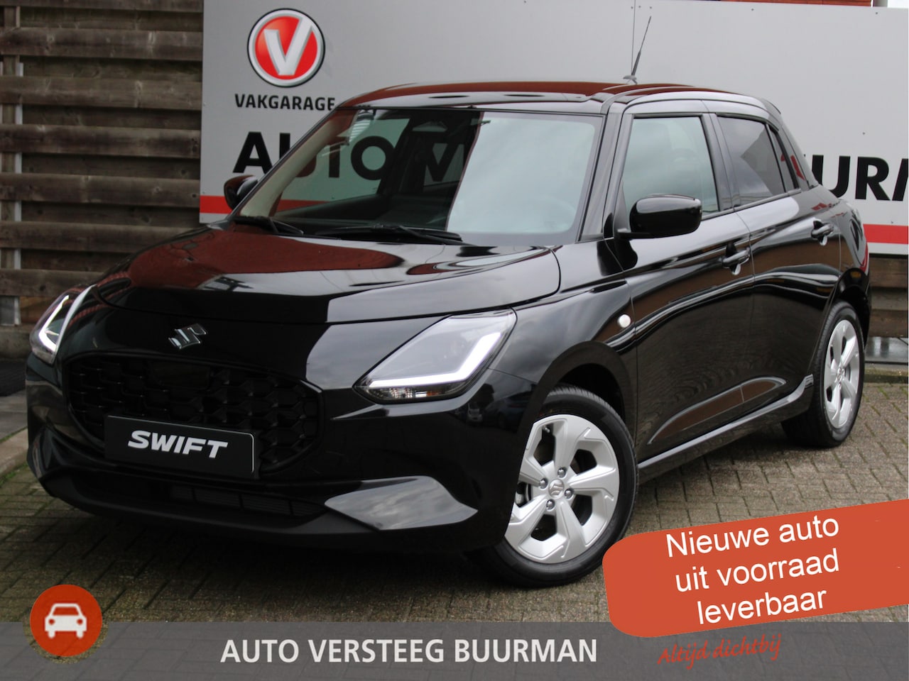 Suzuki Swift - 1.2 Style Smart Hybrid Adaptieve Cruise Control, Navigatie, Parkeersensoren, Achteruitrijc - AutoWereld.nl