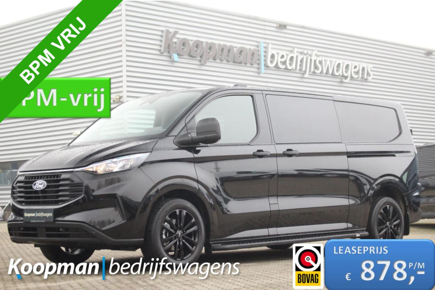 Ford Transit Custom - 320 2.0TDCI 170pk Automaat | L2H1 Trend DC | 4x4 | AWD | L+R Zijdeur | Stoel + Stuurverwar - AutoWereld.nl