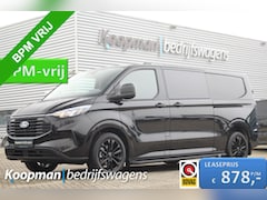 Ford Transit Custom - 320 2.0TDCI 170pk Automaat | L2H1 Trend DC | 4x4 | AWD | L+R Zijdeur | Stoel + Stuurverwar