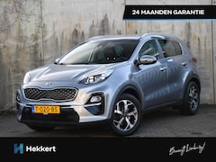 Kia Sportage - DynamicLine 1.6 T-GDI 177pk Automaat TREKHAAK | 17''LM | JBL | LEDER | STOELVERW. VOOR + A