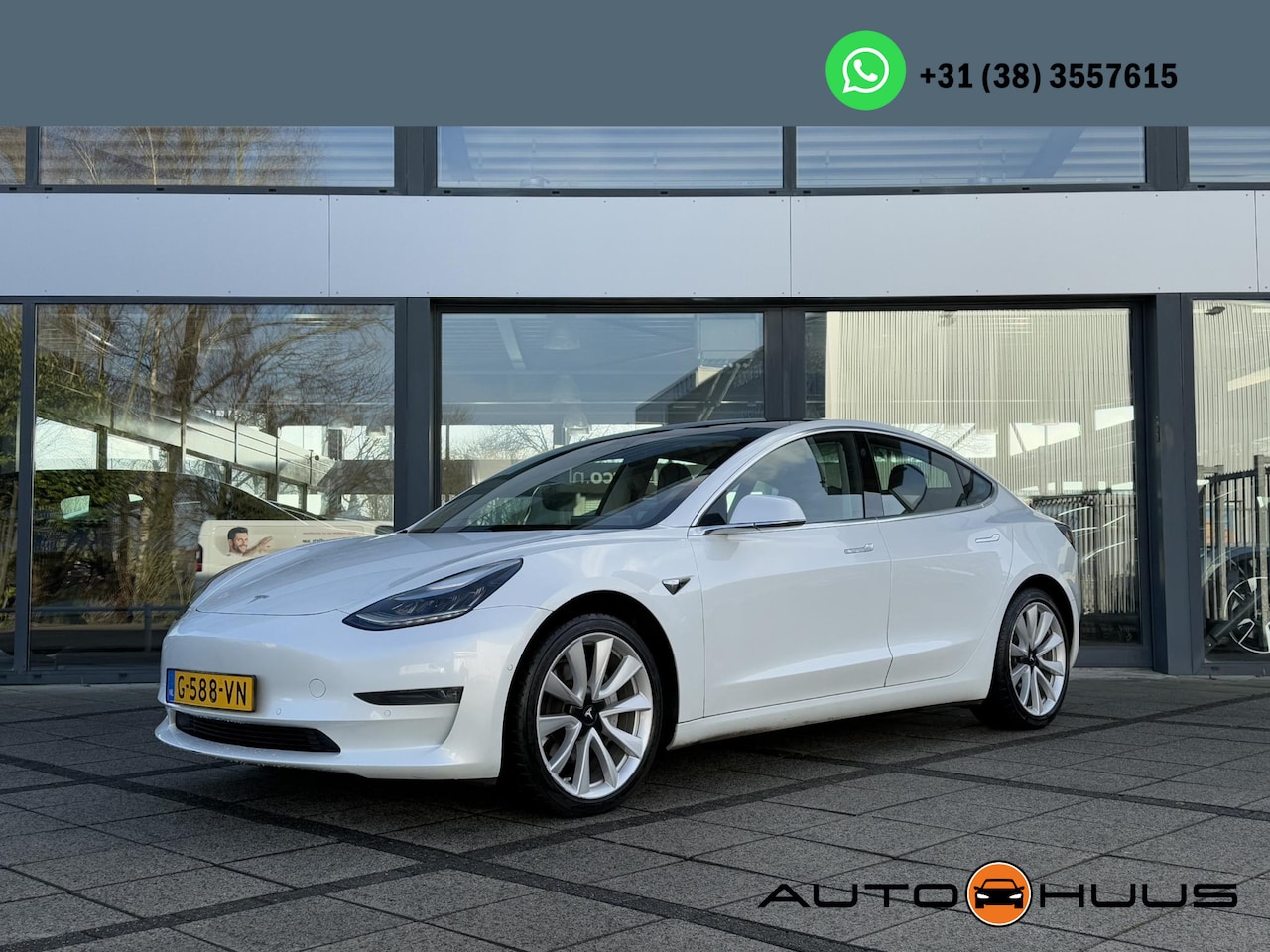 Tesla Model 3 - Long Range RWD Long Range AWD Dual Autopilot Panorama Leder - AutoWereld.nl