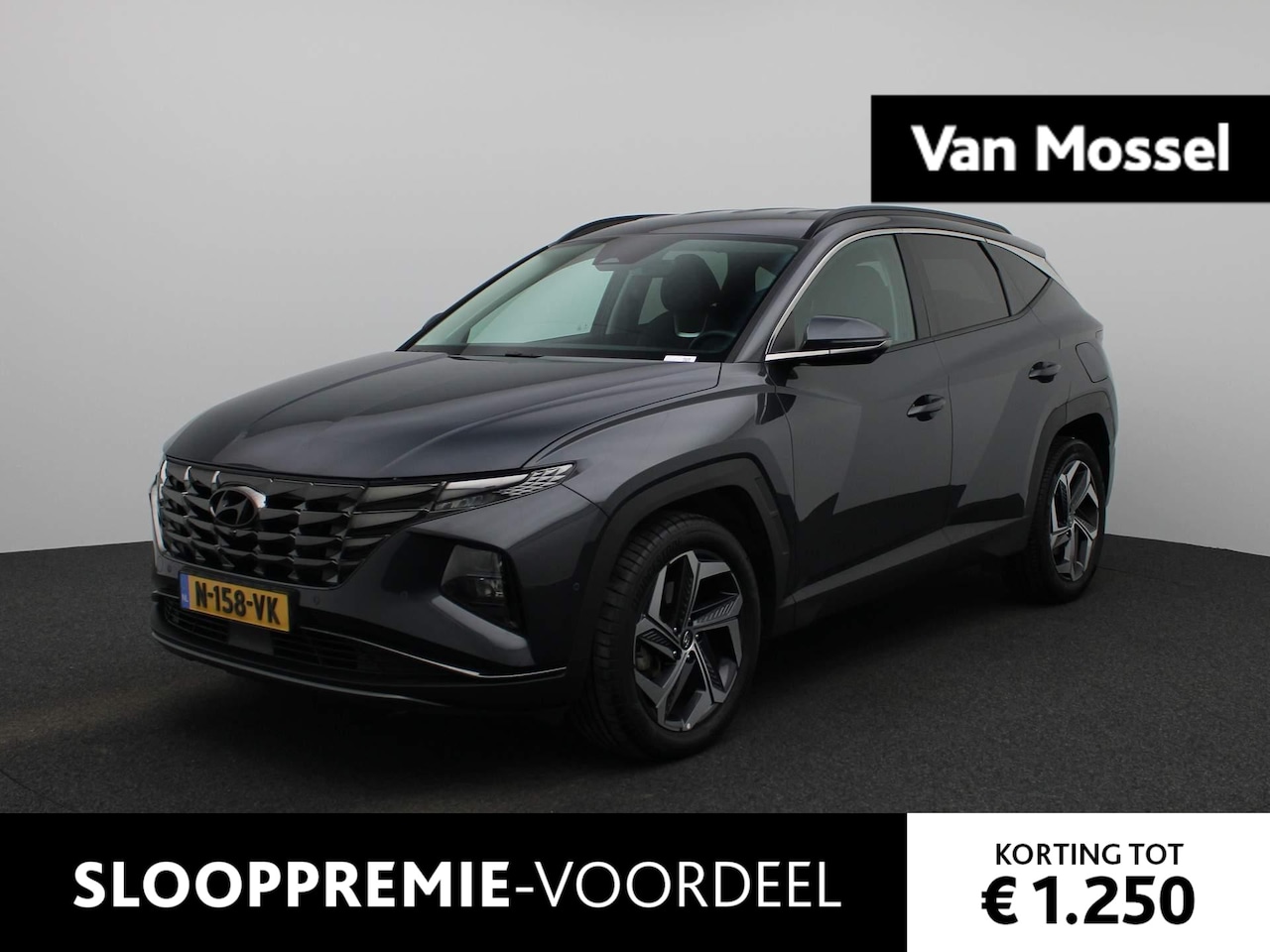 Hyundai Tucson - 1.6 T-GDI HEV Premium | Leder | Achteruitrijcamera | Parkeersensoren | Stoelverwarming | S - AutoWereld.nl