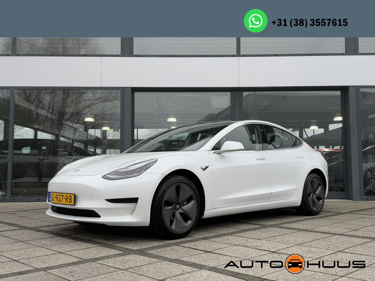 Tesla Model 3 - Standard RWD Plus Autopilot Panorama Leder - AutoWereld.nl