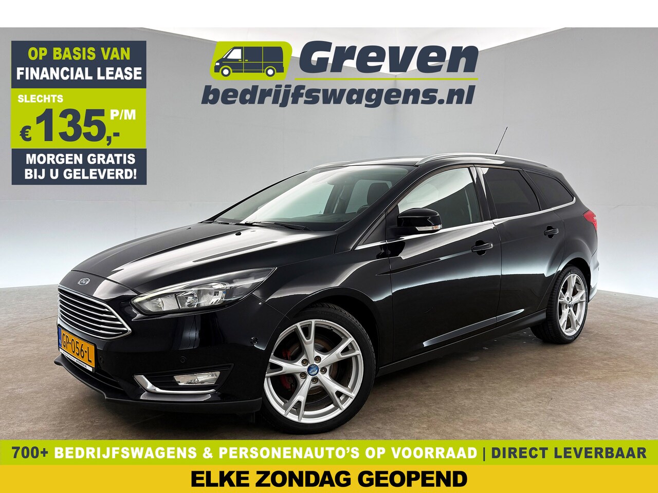 Ford Focus - 1.0 Titanium Clima Cruise LED Parkeersensoren Navigatie 18"LMV - AutoWereld.nl